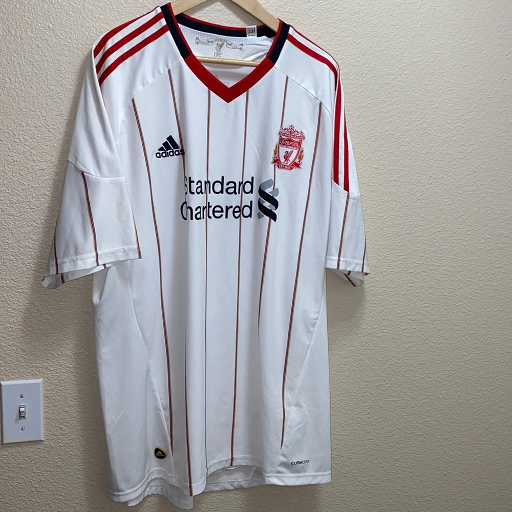 Liverpool FC 2010-2011 away Adidas jersey